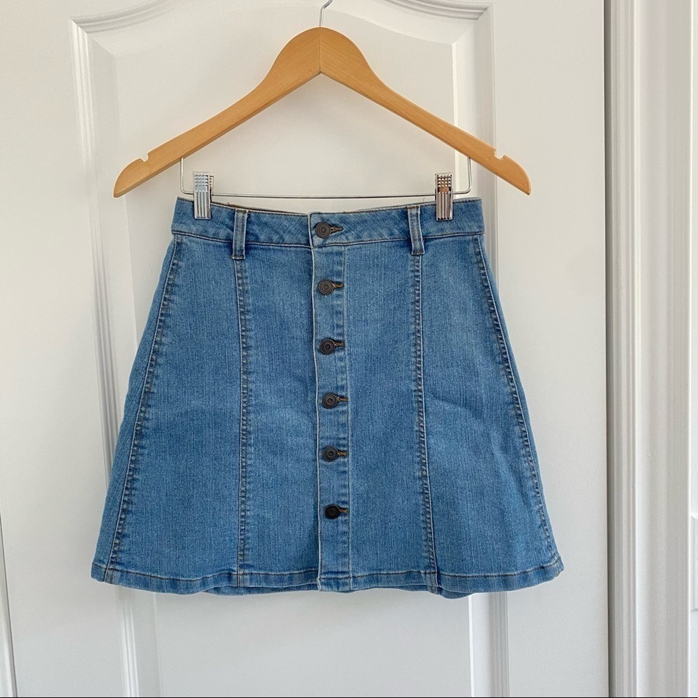 ⛄️ Cute Jean Mini Skirt [Perfect Condition]​​​​​